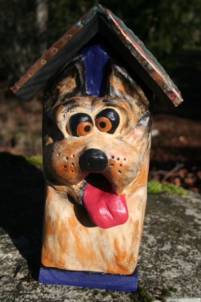 Click here to view Woody's Birdhouse by Natalie Brown